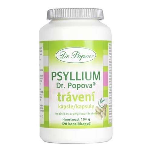 Psyllium Dr. Popova trávení 120 kapslí